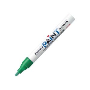 Zebra Перманентен маркер Paint Marker, 3.0 mm, зелен