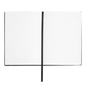 Hugo Boss Тефтер Monogram, A5, на редове, сив
