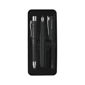 Faber-Castell Писалка и химикалка Poly, В, черни
