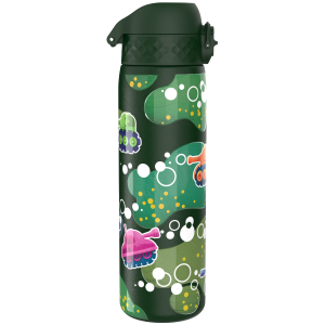 Бутилка за вода Ion8 Print, метална, 600ml, Tanks