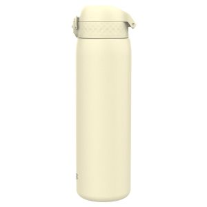Бутилка за вода Ion8 SE, метална, 1200ml, КРЕМАВ
