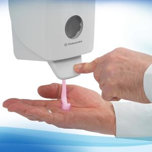Сапун на пяна Kimberly-Clark Scott Essential, за ежедневна употреба, 2500 дози, 1 L, розов