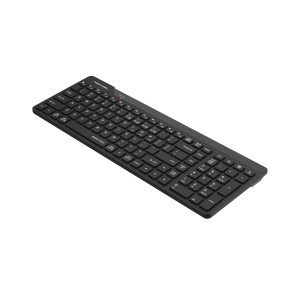 Клавиатура A4Tech Fstyler FBK23, безшумна, 2.4 GHz, Bluetooth, Nano USB, AA, черна