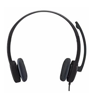 Слушалки Logitech Overhead H151, жични, черни, 3.5 mm жак, 122 dB, 1.8 m кабел