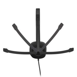 Слушалки Logitech Overhead H151, жични, черни, 3.5 mm жак, 122 dB, 1.8 m кабел