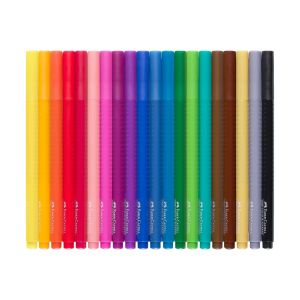 Faber-Castell Флумастери Grip, 20 цвята