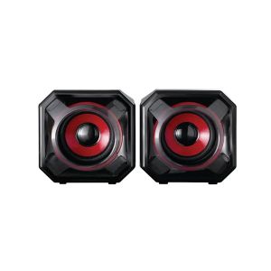 Тонколони SureFire Gator Eye, геймърски, 70 dB, 80 - 20000 Hz, 5 W, червени