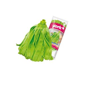 Моп York, микрофибърен, на ленти, конусовиден, асорти