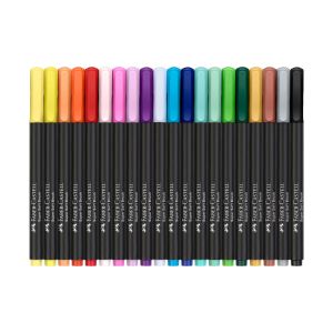 Faber-Castell Маркер-четка Black Edition, 20 цвята