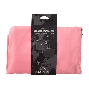 Комплект несесери за пътуване Empire Packy, розови, 3 броя