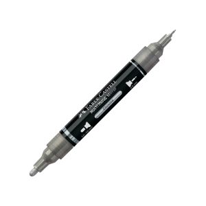 Faber-Castell Акрилен маркер Multimark Mirror, № 551, хром