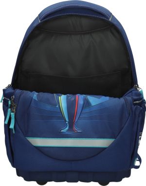Ергономична раница UEFA, 31х17х45 cm, синя