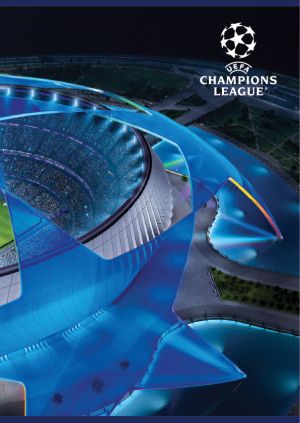 Тетрадка, А4, бели листа, 54л, UEFA