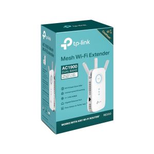 Удължител за обхват TP-Link RE550, AC1900, двулентов