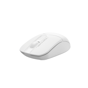 Мишка A4Tech Fstyler FG12S, безжична, безшумна, 3 бутона, AA, бяла