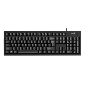 Клавиатура Genius Smart KB-100, с кабел 1.5 m, кирилизирана, USB, 12 бързи бутона, черна