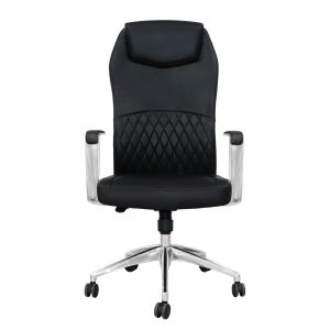 Директорски стол RFG CRONO HB, екокожа, до 150 kg, черен