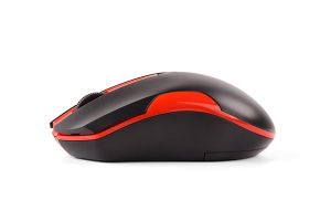 Мишка A4Tech V-Track G3-200N, безжична, AA, черно-червена