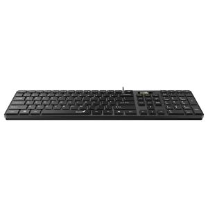 Клавиатура Genius Slimstar 126, с кабел 1.4 m, кирилизирана, USB, черна