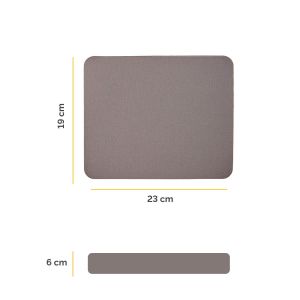 Пад за мишка Fellowes, 6 mm, сив