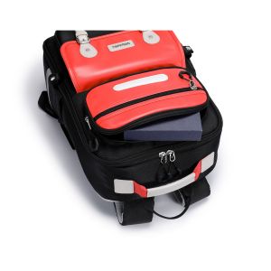 Раница Kingsons Safeback Junior, ученическа, черна
