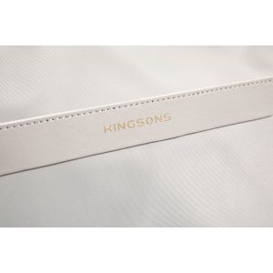 Чанта за лаптоп Kingsons Aura, дамска, 15.6'', бежова