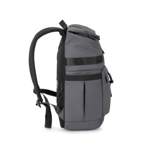 Раница за лаптоп Kingsons Nomad X, 15.6'', водоустойчив полиестер/PVC покритие, 20 L, тъмносива