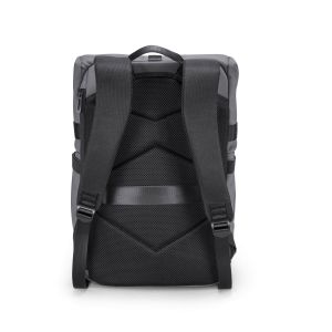 Раница за лаптоп Kingsons Nomad X, 15.6'', водоустойчив полиестер/PVC покритие, 20 L, тъмносива