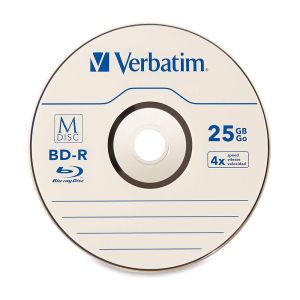 BD-R Verbatim, 25 GB, 4x