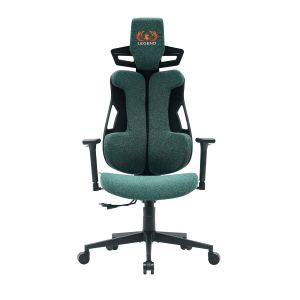 Геймърски стол RFG First Legend, текстил, Slide механизъм, полипропиленова основа, до 150 kg, тюркоаз