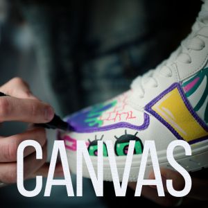 Комплект маркери Sharpie Acrylic Brush, 5 цвята, блистера