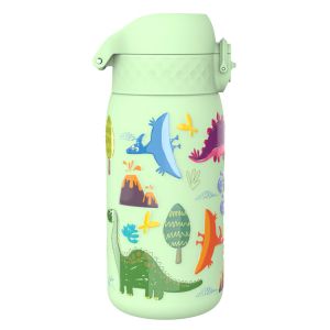 Термо бутилка за вода Ion8 Print, метална, 320ml, ДИНОЗАВРИ2