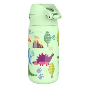Термо бутилка за вода Ion8 Print, метална, 320ml, ДИНОЗАВРИ2