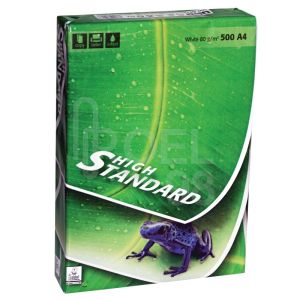 Копирна хартия High Standard А4, 80g, опаковка 500