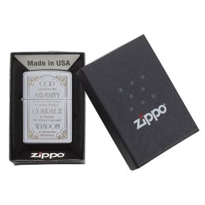 Zippo Запалка 28458 - Serenity Prayer