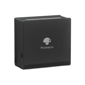 Принтер Phomemo M02-BK, преносим, мини, без мастило, максимална широчина на етикета 53 mm, черен