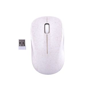 Мишка TNB Bioplastic Eco, безжична, USB Type-A, 3 бутона