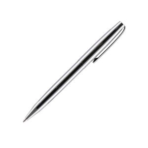 Химикалка Empire Atomik, метална, 1.0 mm, в кутия, сребриста