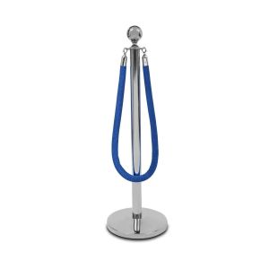 Ограничително колче Royal, хром, широчина 320 mm, височина 970 mm