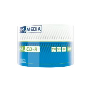 CD-R My Media, 700 MB, 52x, 50 броя, фолирани