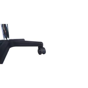 Офис стол-табуретка RFG Stool, до 130 kg, екокожа, черна