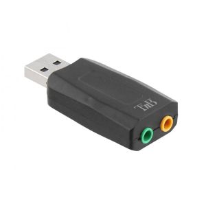 Адаптер TNB, USB към двоен 3.5 mm жак