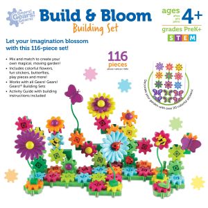 Learning Resources Конструктор с цветя, 117 броя