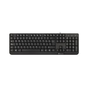 Клавиатура NGS FUNKYV3, с кабел 1.5 m, мултимедийна, с кирилизация, USB, 12 бързи бутона, черна