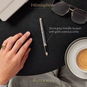 Писалка Waterman Hemisphere Understated, СИВ GT