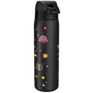Термо бутилка за вода Ion8 Print, метална, 500ml, КОСМОС