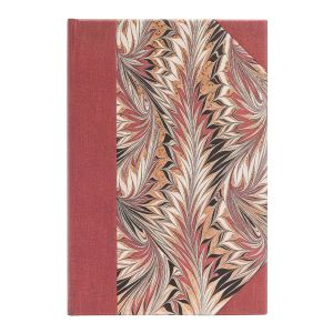 Paperblanks Тефтер Rubedo, Mini, широки редове, твърда корица, 88 листа