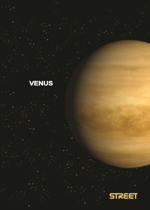 Тетрадка с телчета А4, 60 листа, ШР, БГ, Planets