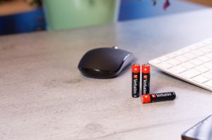 Алкална батерия Verbatim, AAA, LR3, 10 броя, 1.5 V