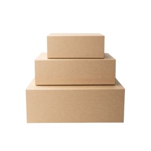 Office 1 Кутия Natural, с магнитно затваряне, сгъваема, 20 х 18 х 8 cm, кафява